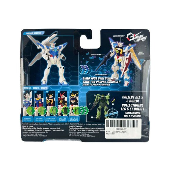 Bandai Gundam Infinity Artemis Gundam Action Figure / 4.5 Inches - Picture 2 of 3